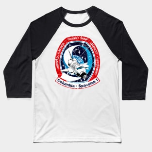 STS-9 Columbia Vintage Baseball T-Shirt